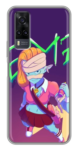 Силиконовый чехол с изображением "EMZ модная" для ViVO Y31