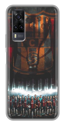 Чехол с печатью "FCB Campeones" для ViVO Y31