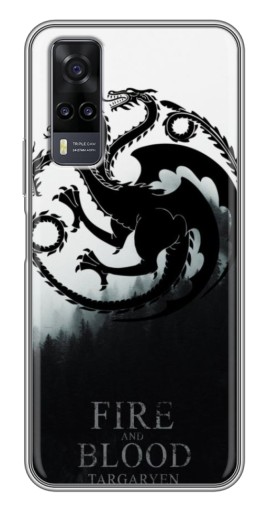 Чехол с печатью "Герб Таргариенов" для ViVO Y31