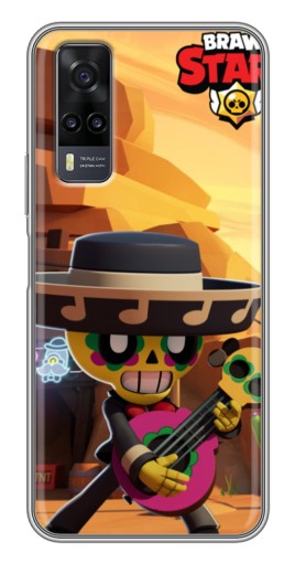 Чехол с картинкой "Гитарист Poco" для ViVO Y31