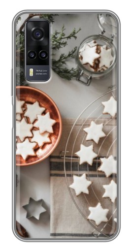 Чехол с картинкой "Имбирные звездочки" для ViVO Y31