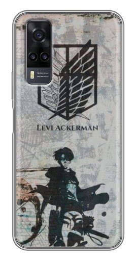 Силиконовый чехол с изображением "Капитан Леви" для ViVO Y31