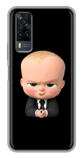 Силиконовый чехол с изображением "Хитрый Босс" для ViVO Y31