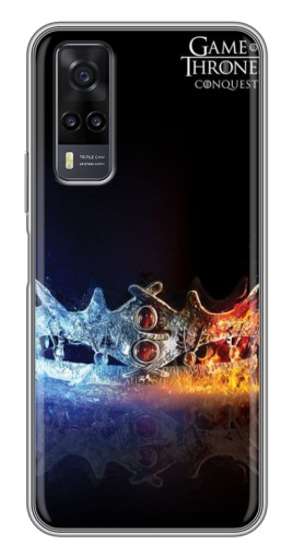 Чехол с печатью "Корона" для ViVO Y31