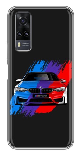 Чехол с печатью "Красочный BMW" для ViVO Y31