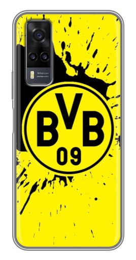 Чехол с картинкой "Красочный лого BVB" для ViVO Y31