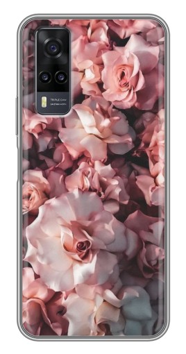 Чехол с картинкой "Куст роз" для ViVO Y31