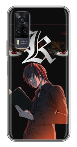 Чехол с печатью "Лайт Ягами Death Note" для ViVO Y31