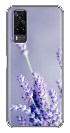 Силиконовый чехол с изображением "Лаванда вблизи" для ViVO Y31
