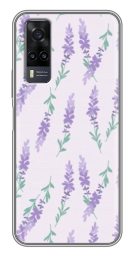 Чехол с печатью "Лавандовый фон " для ViVO Y31