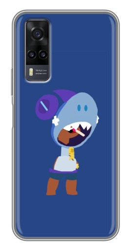 Чехол с печатью "Леон с конфетой" для ViVO Y31