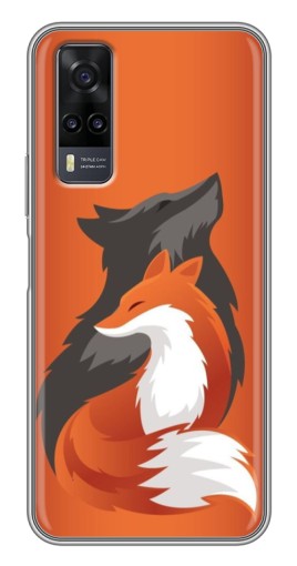Чехол с принтом "Лиса ART" для ViVO Y31