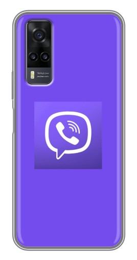 Чехол с принтом "Лого Viber" для ViVO Y31