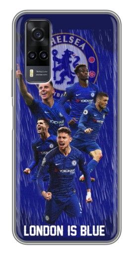Силиконовый чехол с изображением "London is Blue" для ViVO Y31