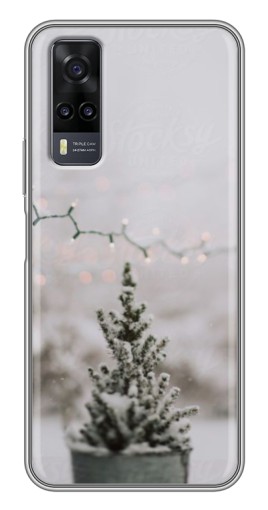 Силиконовый чехол с изображением "Маленькая елка" для ViVO Y31