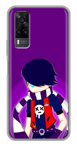 Силиконовый чехол с изображением "Милый Эдгард" для ViVO Y31