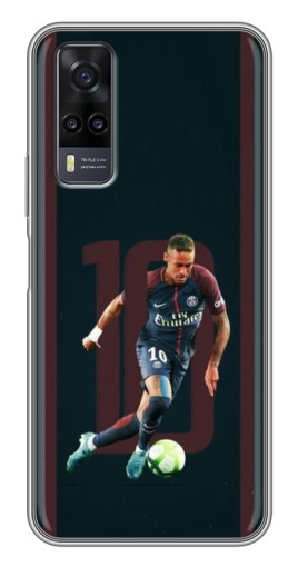 Силиконовый чехол с изображением "Неймар 10" для ViVO Y31