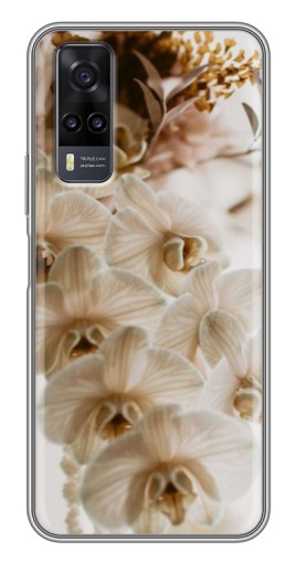 Чехол с картинкой "Нежная орхидея" для ViVO Y31