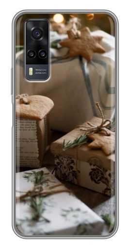 Чехол с печатью "Нежные подарки" для ViVO Y31