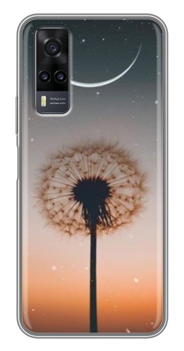 Силиконовый чехол с изображением "Ночной одуванчик" для ViVO Y31