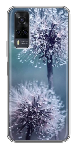 Чехол с печатью "Одуванчик с капельками" для ViVO Y31