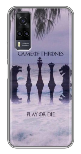 Чехол с картинкой "Play or Die" для ViVO Y31