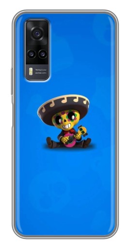 Чехол с печатью "Poco с гитарой" для ViVO Y31