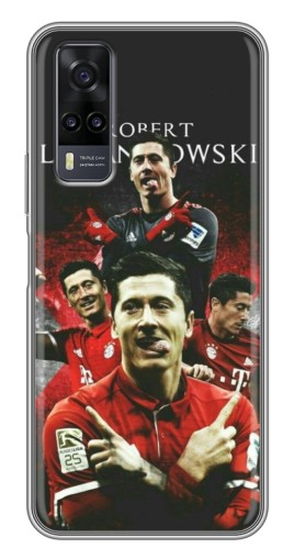 Чехол с печатью "Польский футболист" для ViVO Y31