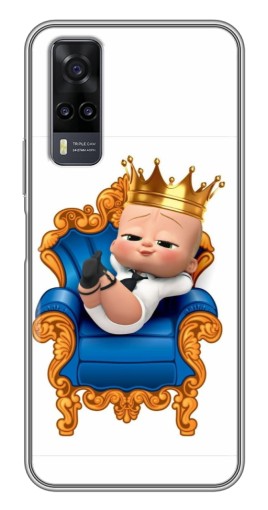 Силиконовый чехол с изображением "Ребенок Король" для ViVO Y31