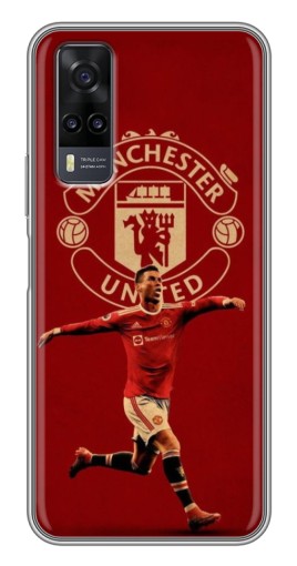 Чехол с принтом "Ronaldo в МЮ" для ViVO Y31