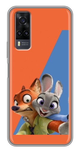 Силиконовый чехол с изображением "Селфи" для ViVO Y31