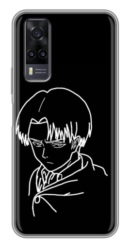 Чехол с принтом "Силуэт Леви" для ViVO Y31