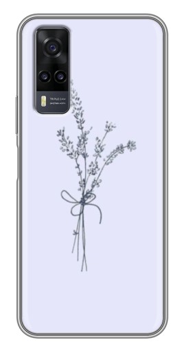 Чехол с печатью "Веточки лаванды" для ViVO Y31