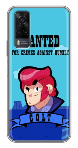 Силиконовый чехол с изображением "WANTED COLT" для ViVO Y31