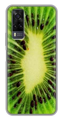 Силиконовый чехол с изображением "Яркий Киви" для ViVO Y31