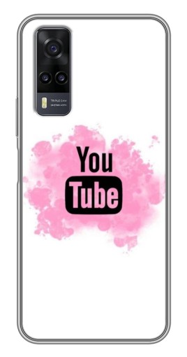 Чехол с печатью "Ютуб в дыму" для ViVO Y31