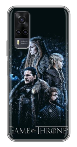 Силиконовый чехол с изображением "Зима близко" для ViVO Y31