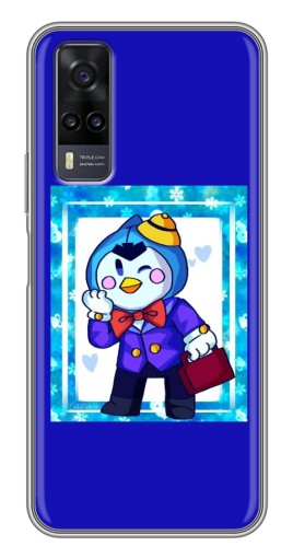 Чехол с картинкой "Зимний Мистер Пи" для ViVO Y31