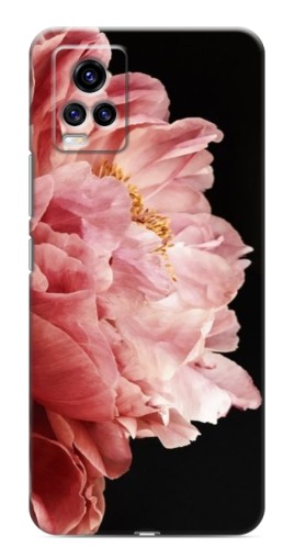 Силиконовый чехол с изображением "Большой пион " для ViVO V20