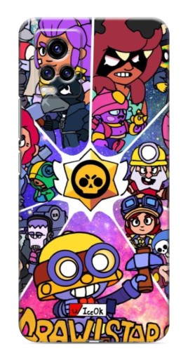 Силиконовый чехол с изображением "Brawl заставка" для ViVO V20