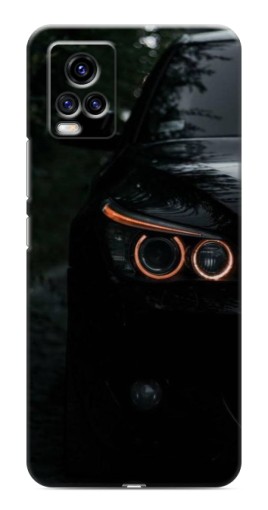 Силиконовый чехол с изображением "Черный БМВ" для ViVO V20