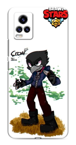 Чехол с картинкой "Crow" для ViVO V20
