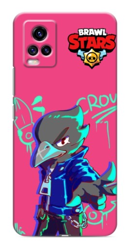 Чехол с принтом "Crow Asassin" для ViVO V20