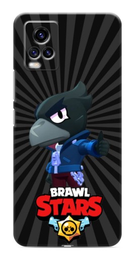 Чехол с картинкой "Crow Brawl Stars" для ViVO V20