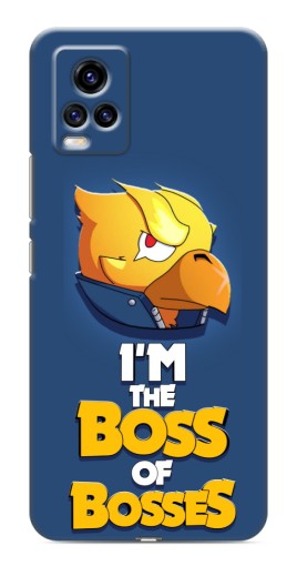 Чехол с принтом "Gold Boss" для ViVO V20
