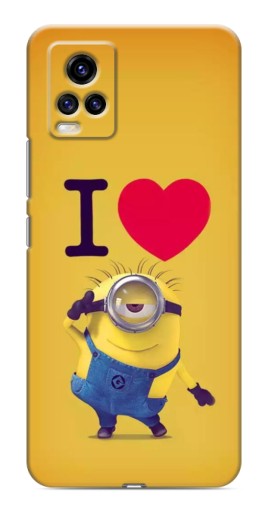 Чехол с картинкой "I Love Minion" для ViVO V20