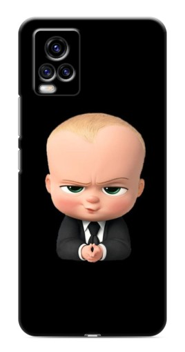 Силиконовый чехол с изображением "Хитрый Босс" для ViVO V20