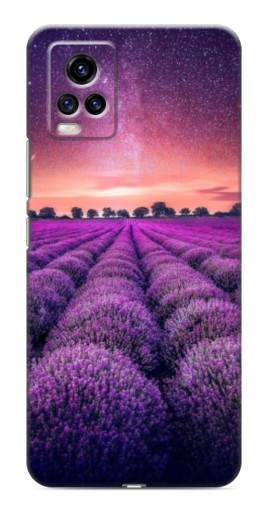 Силиконовый чехол с изображением "Лавандовое поле" для ViVO V20