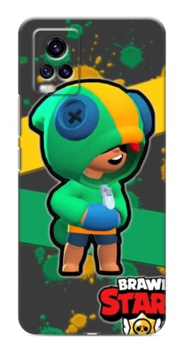 Силиконовый чехол с изображением "Leon Brawl Stars" для ViVO V20