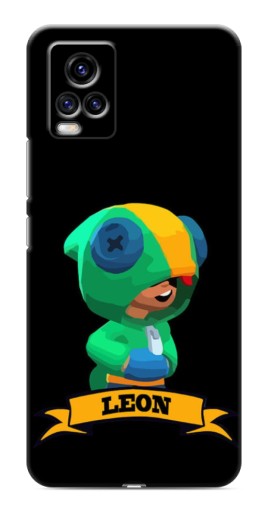 Силиконовый чехол с изображением "LEON" для ViVO V20